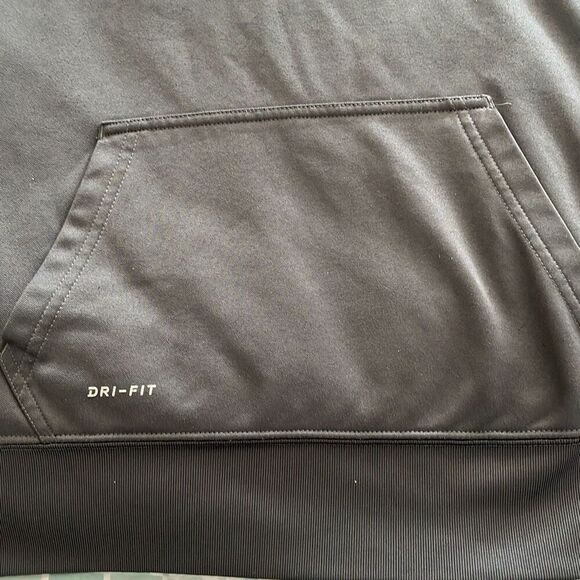 EUC! Nike Boys Gray Hooded Sweatshirt Web Print - Size XL - Picture 6 of 8